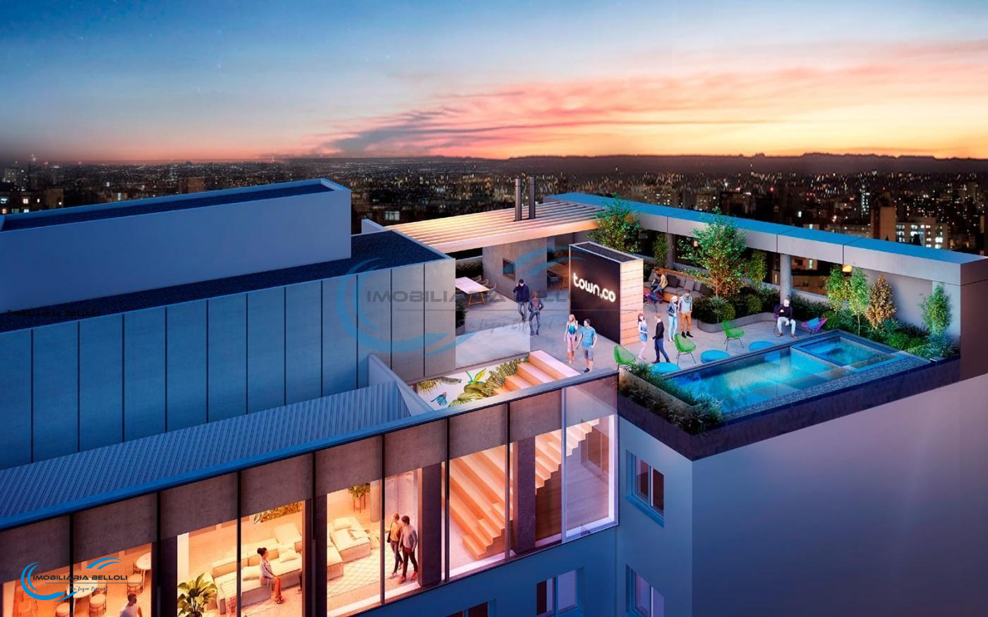 Apartamento com 1 quarto, 45.00m², à venda em Porto Alegre, Centro Histórico - Imobiliária Belloli