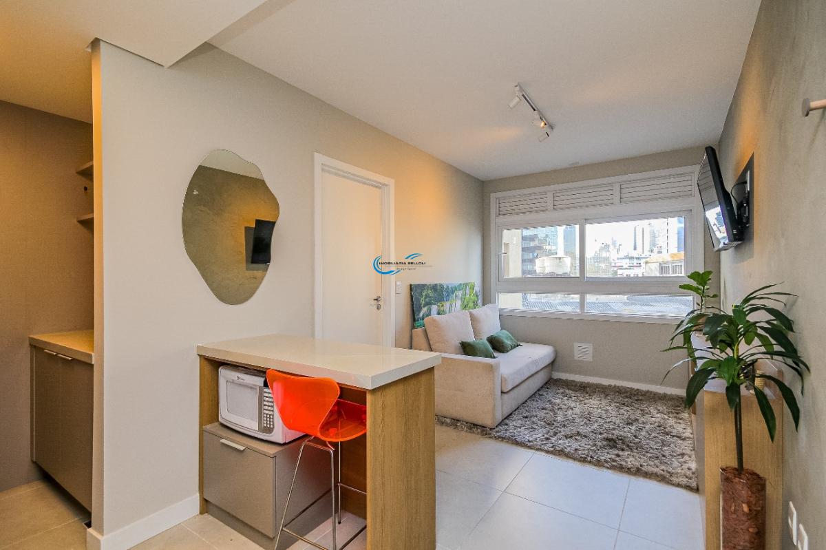 Apartamento à venda em Porto Alegre, Cidade Baixa, com 1 quarto, 30,92m² - Imobiliária Belloli